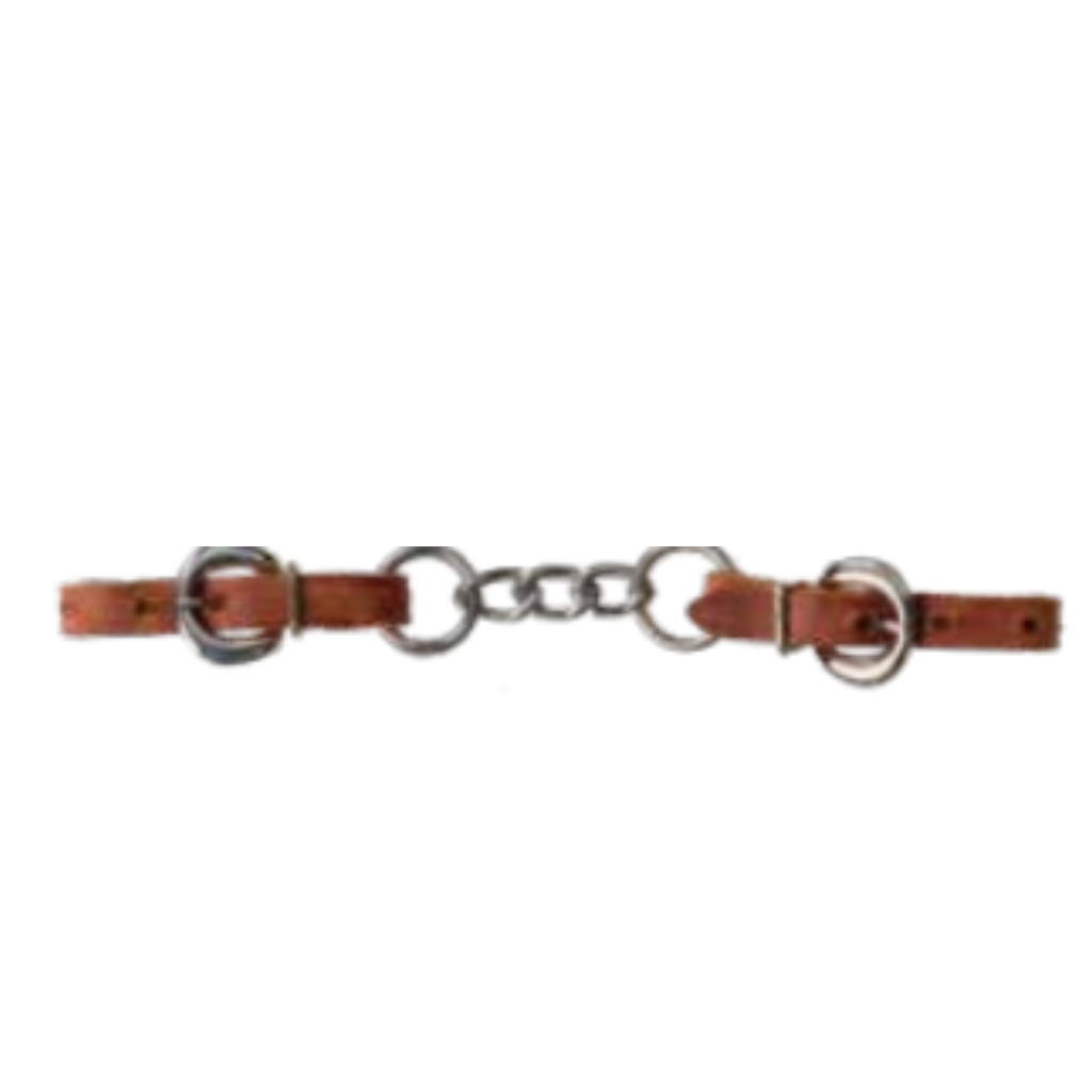 BERLIN CUSTOM LEATHER LTD TACK Default 1/2" SINGLE CHAIN HARNESS CURB