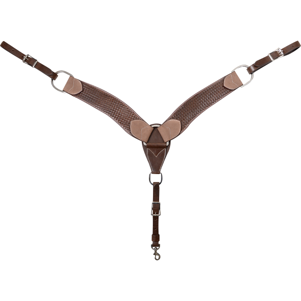 CLASSIC EQUINE TACK TACK Default 2-3/4" BASKET BREASTCOLLAR