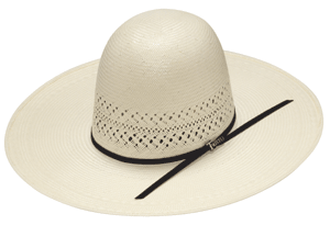 M&F WESTERN PRODUCTS HATS 4.25" OPEN/FLAT SHANTUNG TWISTER STRAW HAT