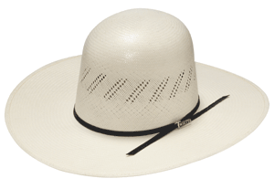 M&F WESTERN PRODUCTS HATS 4.25" OPEN/FLAT SHANTUNG TWISTER STRAW HAT