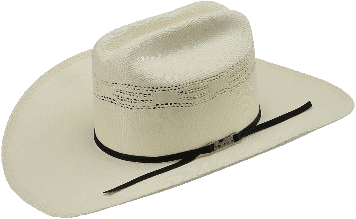 AMERICAN HAT CO HATS 657 AMERICAN RANCHER BANGORA STRAW HAT