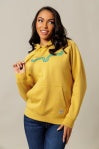 LADIES GOLD OUTLIER KIMES RANCH HOODIE