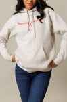 LADIES OATMEAL OUTLIER KIMES RANCH HOODIE