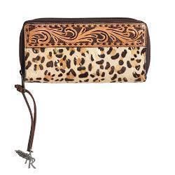 M&F WESTERN PRODUCTS ACCESSORIES Default ANGEL RANCH LEOPARD WINNIE WALLET