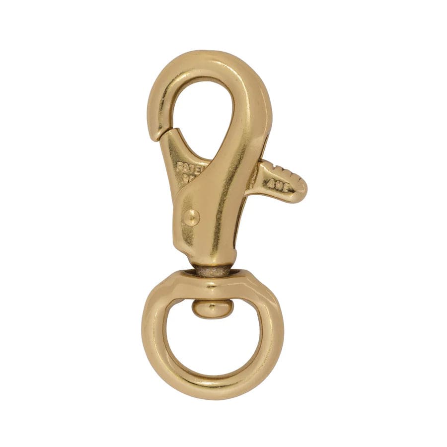 JT INTERNATIONAL TACK Default BRASS TRIGGER BULL SNAP