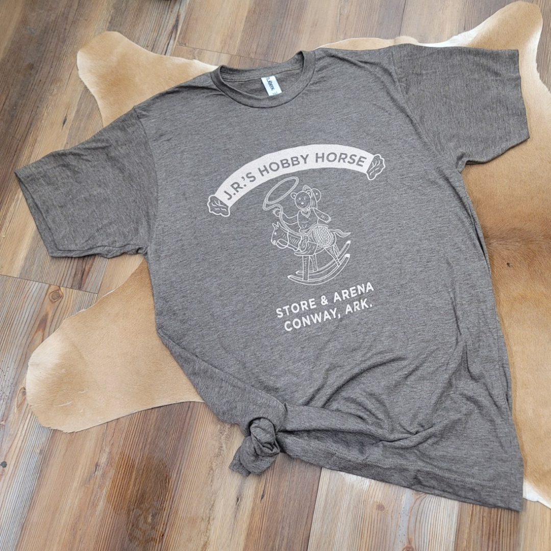 JR'S HOBBY HORSE CLOTHING-GENERAL HOBBY HORSE STORE & ARENA TEE SHIRT