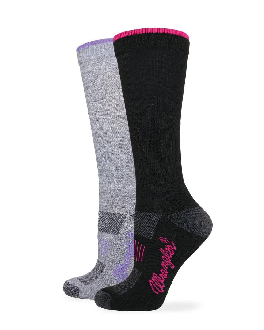 CAROLINA HOSIERY ACCESSORIES Default LADIES EVERYDAY CREW SOCK  BK/GY