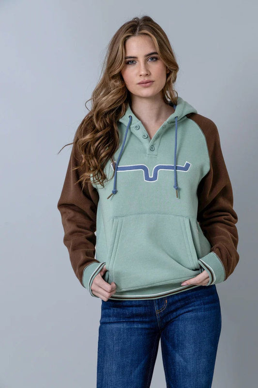 KIMES RANCH LADIES CLOTHING LADIES MATCHA AMIGO KIMES RANCH HOODIE