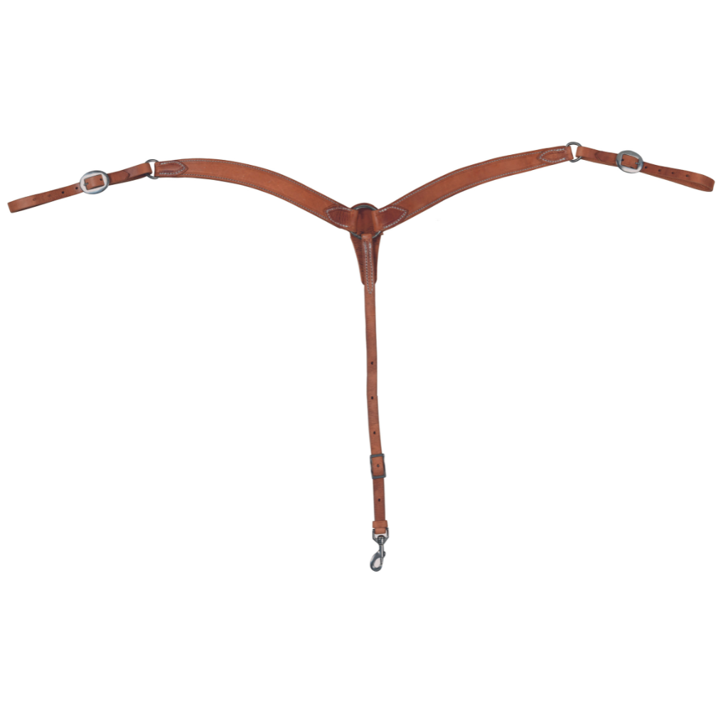 BERLIN CUSTOM LEATHER LTD TACK Default LATIGO OVERLAY CONTOUR BREASTCOLLAR