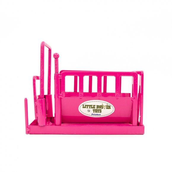 K & K SUPPLIES ACCESSORIES Default LITTLE BUSTERS PINK CATTLE SQUEEZE CHUTE