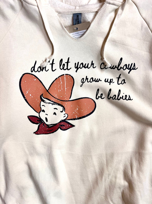 JR'S HOBBY HORSE LADIES CLOTHING MAMAS DONT LET YOUR BABIES BONE HOODIE