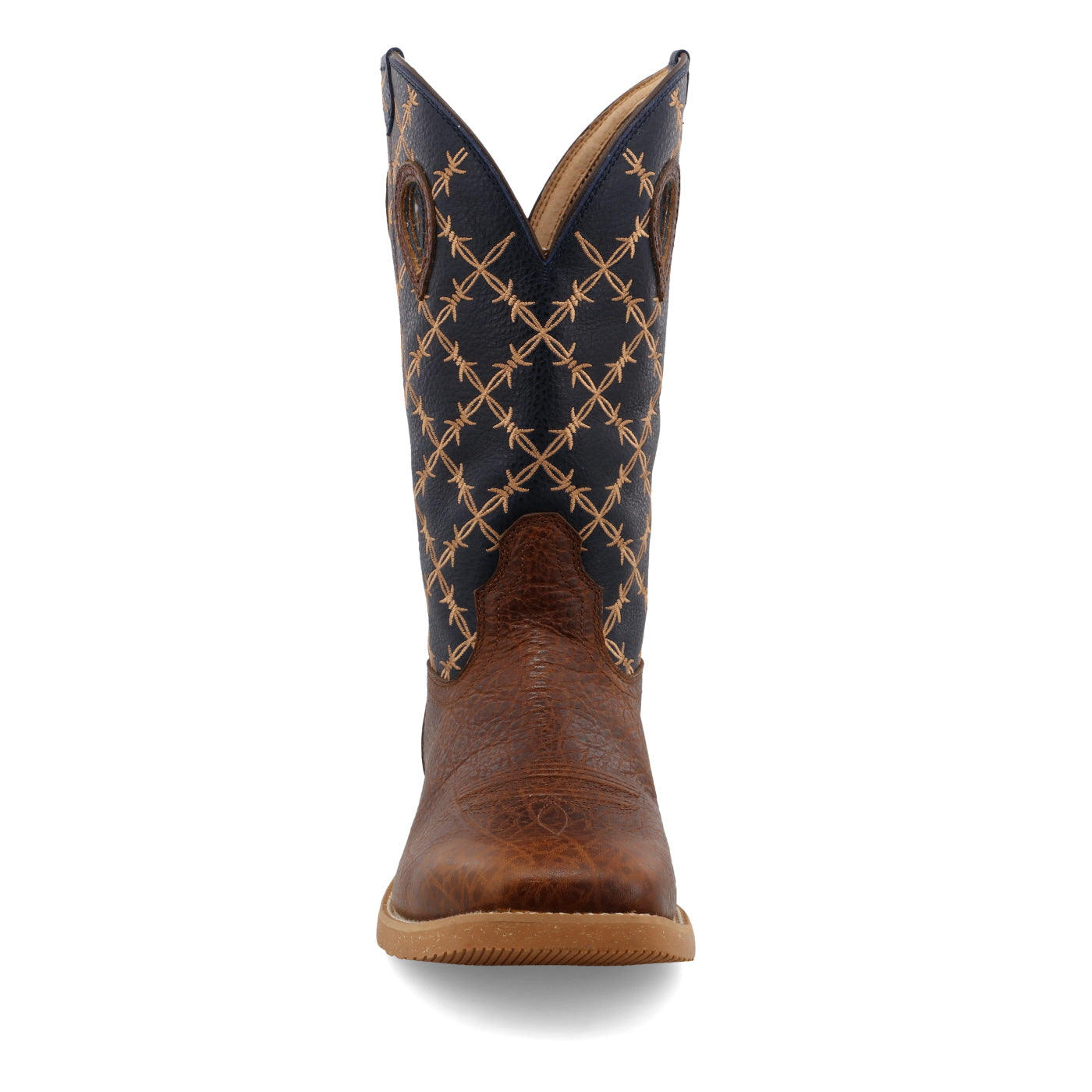 TWISTED X BOOTS BOOTS MENS NAVY & RUSTIC BROWN TECH X BOOT