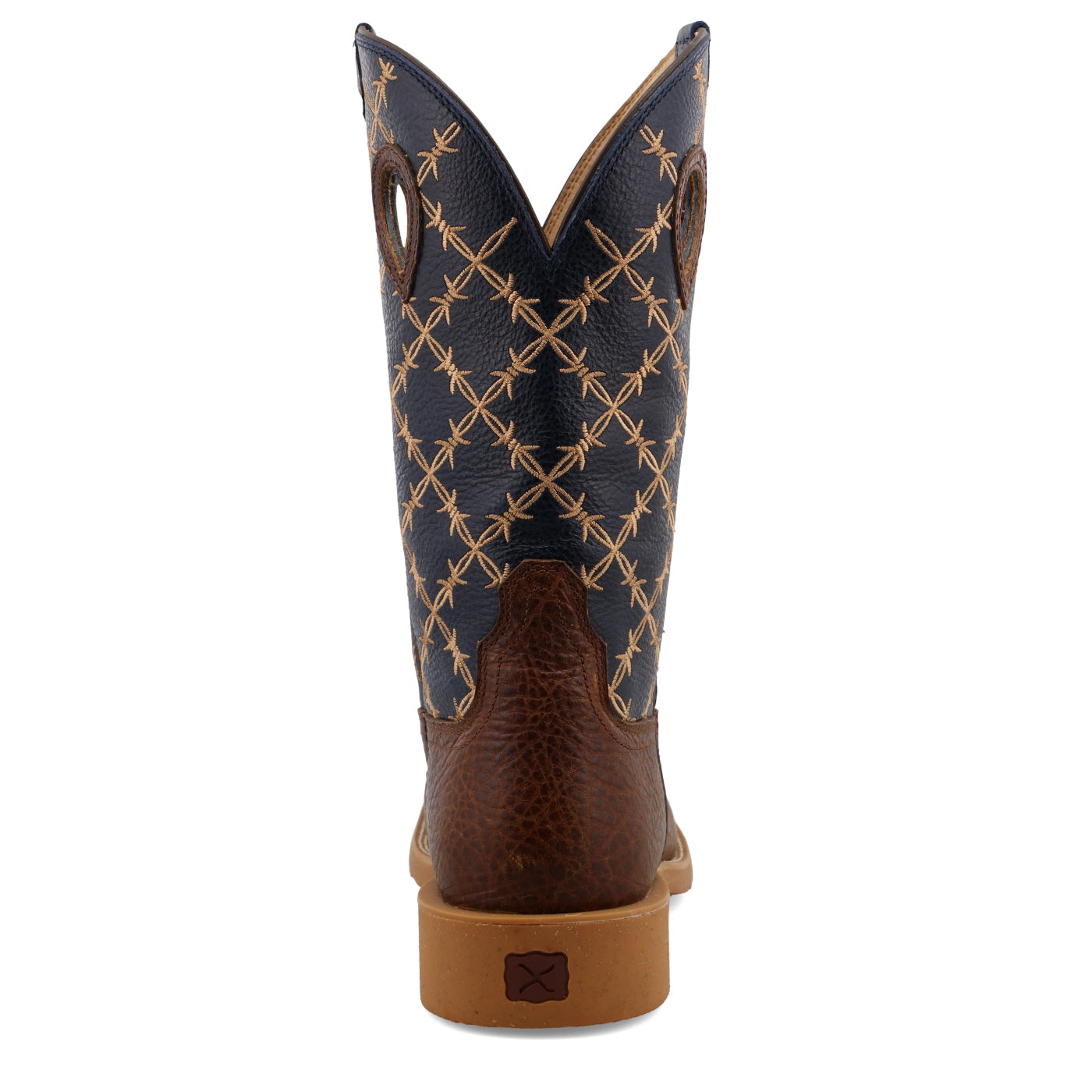 TWISTED X BOOTS BOOTS MENS NAVY & RUSTIC BROWN TECH X BOOT