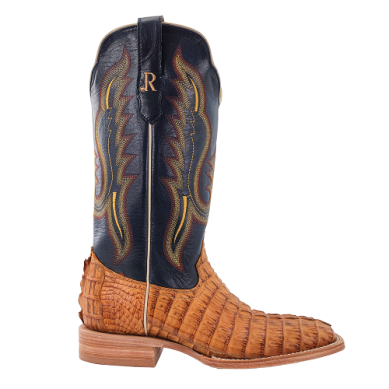 R WATSON BOOTS BOOTS MENS SADDLE HORNBACK CAIMAN R WATSON BOOTS