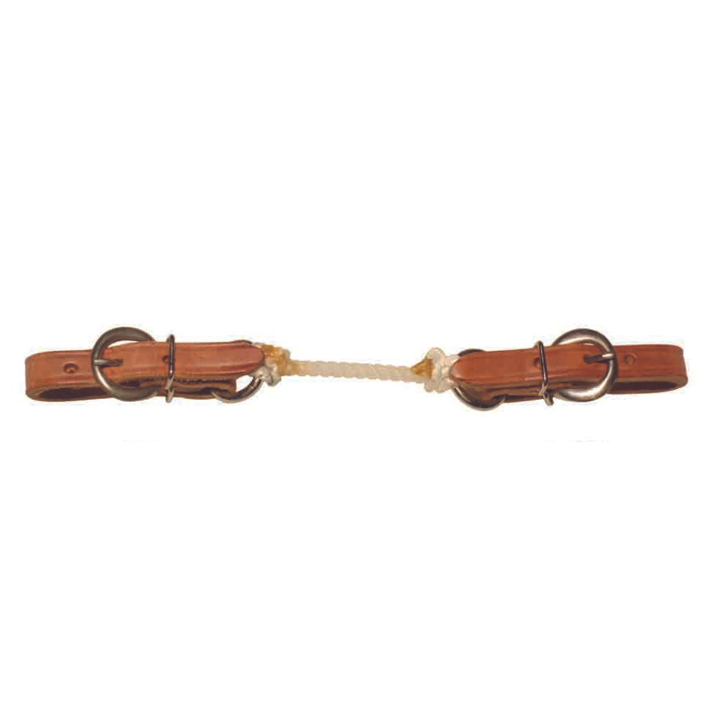 BERLIN CUSTOM LEATHER LTD TACK Default NATURAL ROPE CURB STRAP