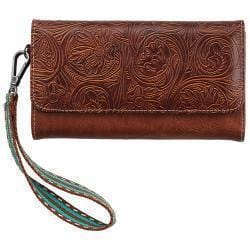 M&F WESTERN PRODUCTS ACCESSORIES Default Nocona Amelia Brown Wallet