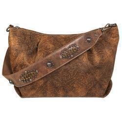 M&F WESTERN PRODUCTS ACCESSORIES Default Nocona Ophelia Brown Conceal Carry Shoulder Bag