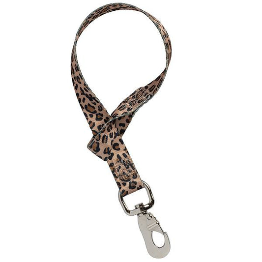 WEAVER LEATHER TACK LEOPARD NYLON BUCKET STRAP