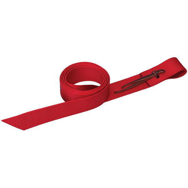 WEAVER LEATHER TACK RED SOLID NYLON CINCH TIE STRAP