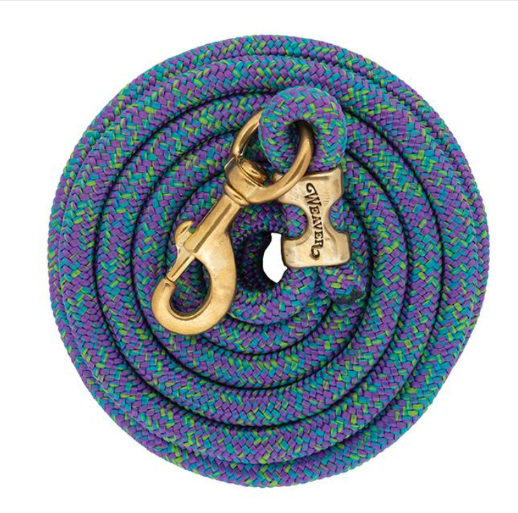 WEAVER LEATHER TACK MOSAIC(407) 10' POLY LEAD ROPE