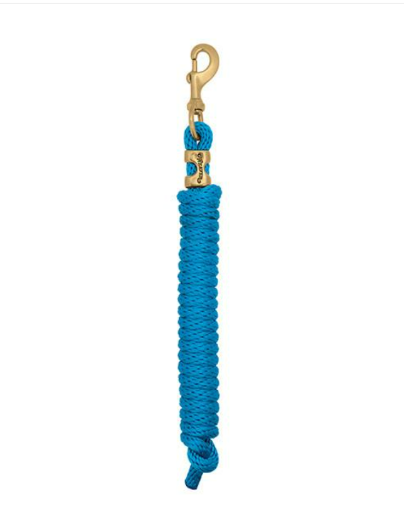 WEAVER LEATHER TACK HURRBLUE(S29) 10' POLY LEAD ROPE