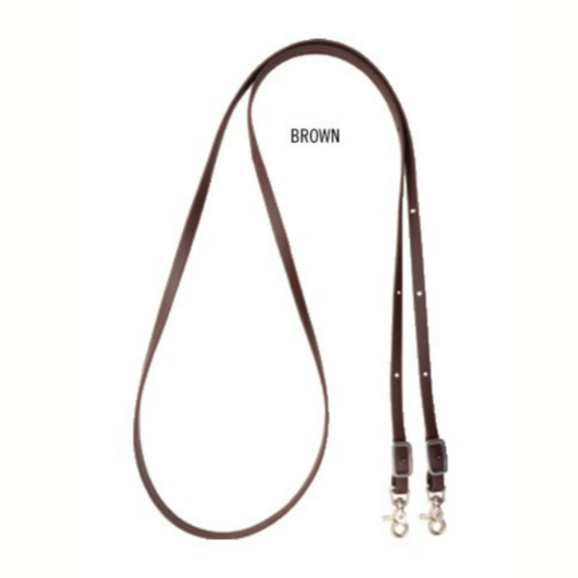 CLASSIC EQUINE TACK TACK BROWN 9' BIOTHANE REIN