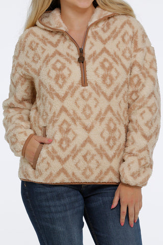 LADIES NAVY AZTEC SHERPA HOODIE – J.R.'s Hobby Horse