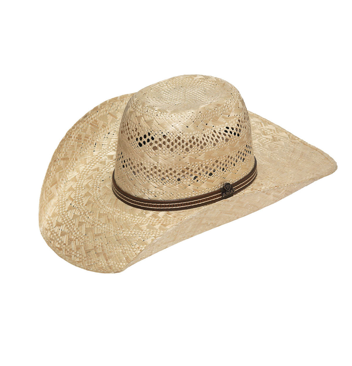 M&F WESTERN PRODUCTS HATS 6 3/4 ARIAT SISAL PUNCHY 4.5" STRAW