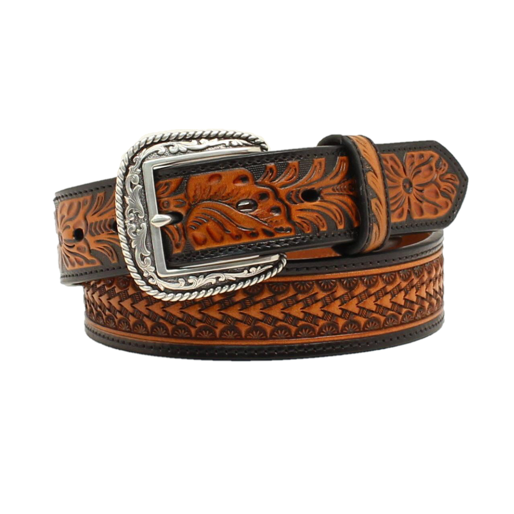 M&F WESTERN PRODUCTS ACCESSORIES 32 ARIAT STAMPED ARROWHEAD BELT