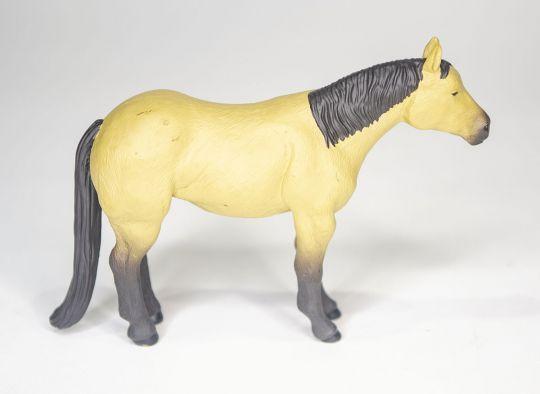 K & K SUPPLIES ACCESSORIES BUCKSKIN QUARTER HORSE TOY