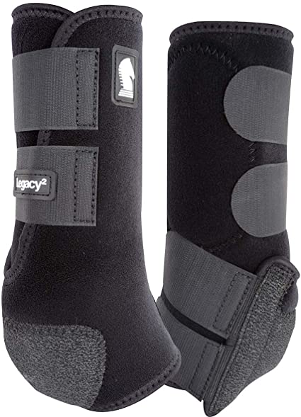 CLASSIC EQUINE TACK TACK M / BLACK CLASSIC Legacy2 HIND SPLINT BOOT