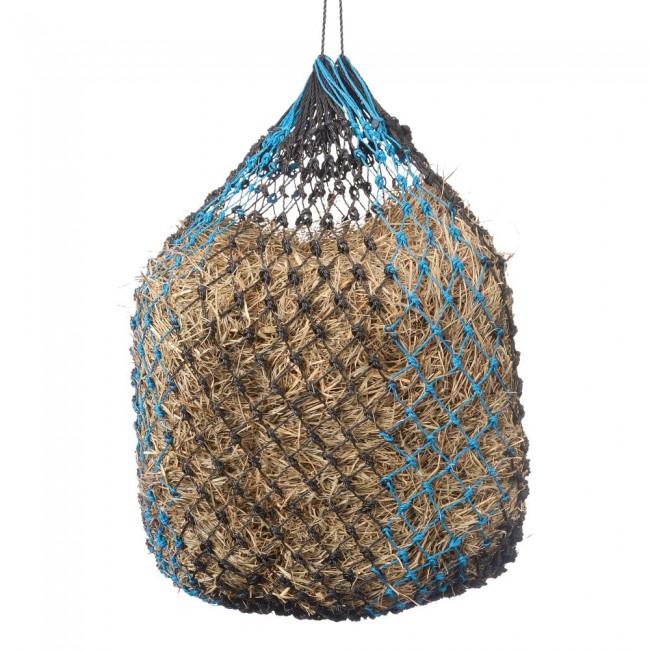 JT INTERNATIONAL TACK TURQUOISE DELUXE SLOW FEED MULTI-TONE POLY HAY NET