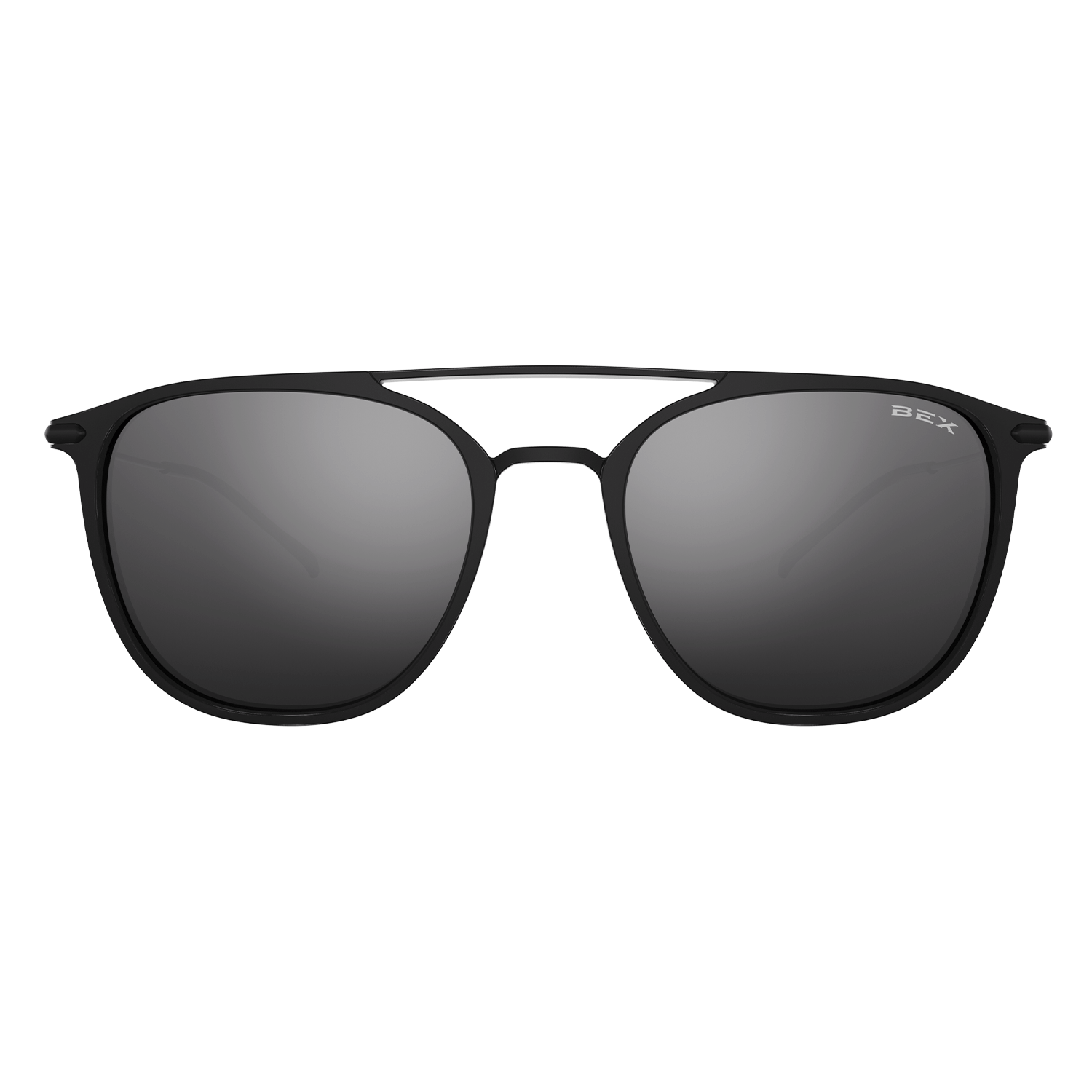 BEX SUNGLASSES ACCESSORIES DILLINGER BLACK/GRAY BEX SUNGLASSES