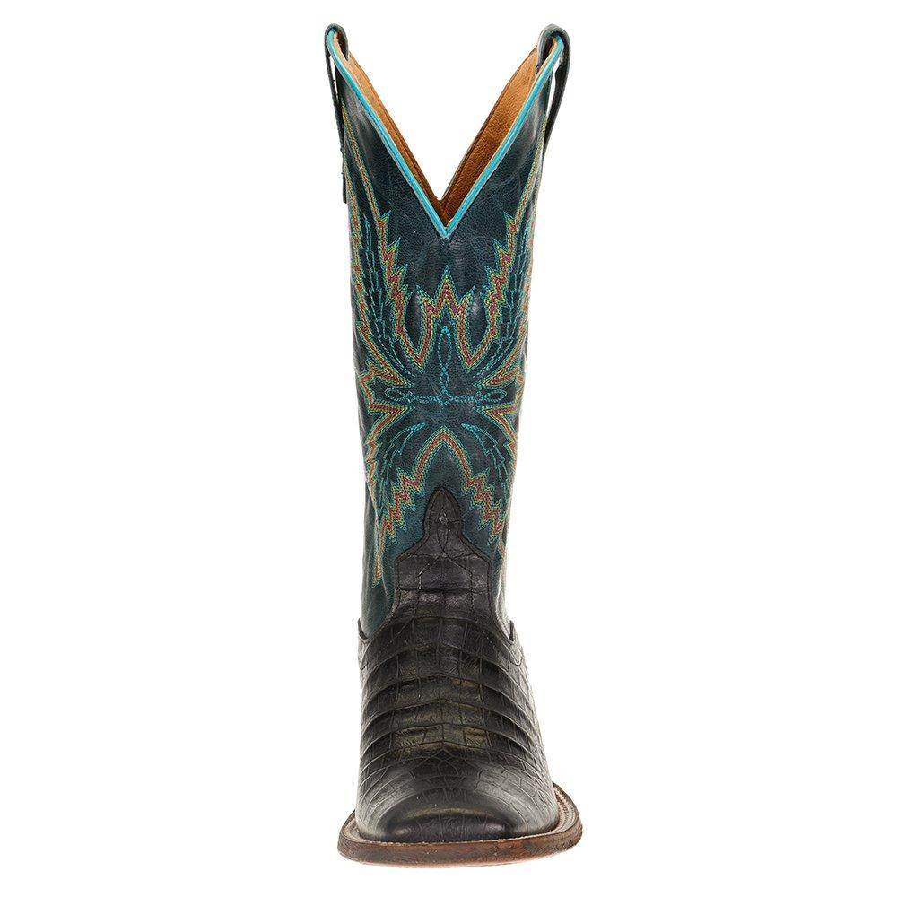 ANDERSON BEAN BOOTS LADIES MACIE BEAN NAVY/BLACK CAIMAN PRINT BOOT