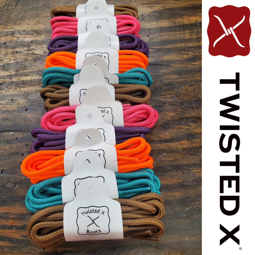 TWISTED X BOOTS ACCESSORIES LADIES/YOUTH SHOE LACES