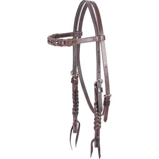 CLASSIC EQUINE TACK TACK LATIGO/LATIGO BLOOD KNOT BROWBAND HEADSTALL