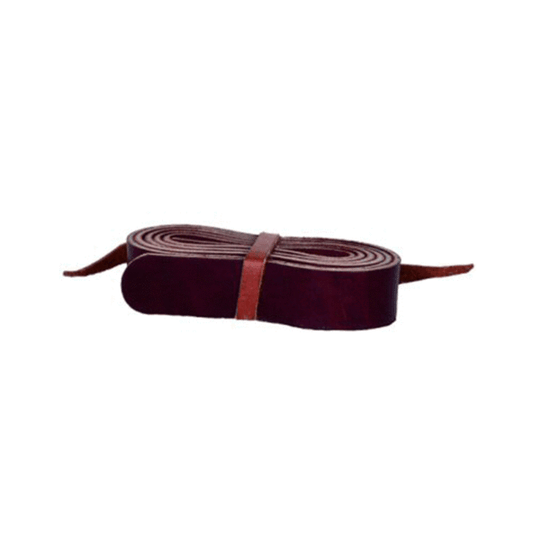 SADDLE BARN ROUGH STOCK EQUIPMENT LEATHER RIGGIN STRAP (NO HOLES)