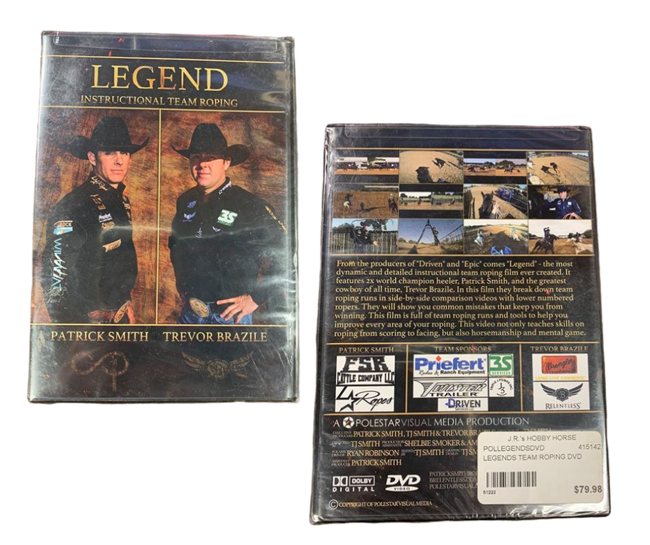 POLESTAR VISUAL ENTERTAINMENT Default LEGENDS TEAM ROPING DVD