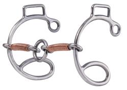 AMERICAN HERITAGE TACK LIFESAVER MOUTH/COPPER WRAPPED BARS QUICK SIX BIT