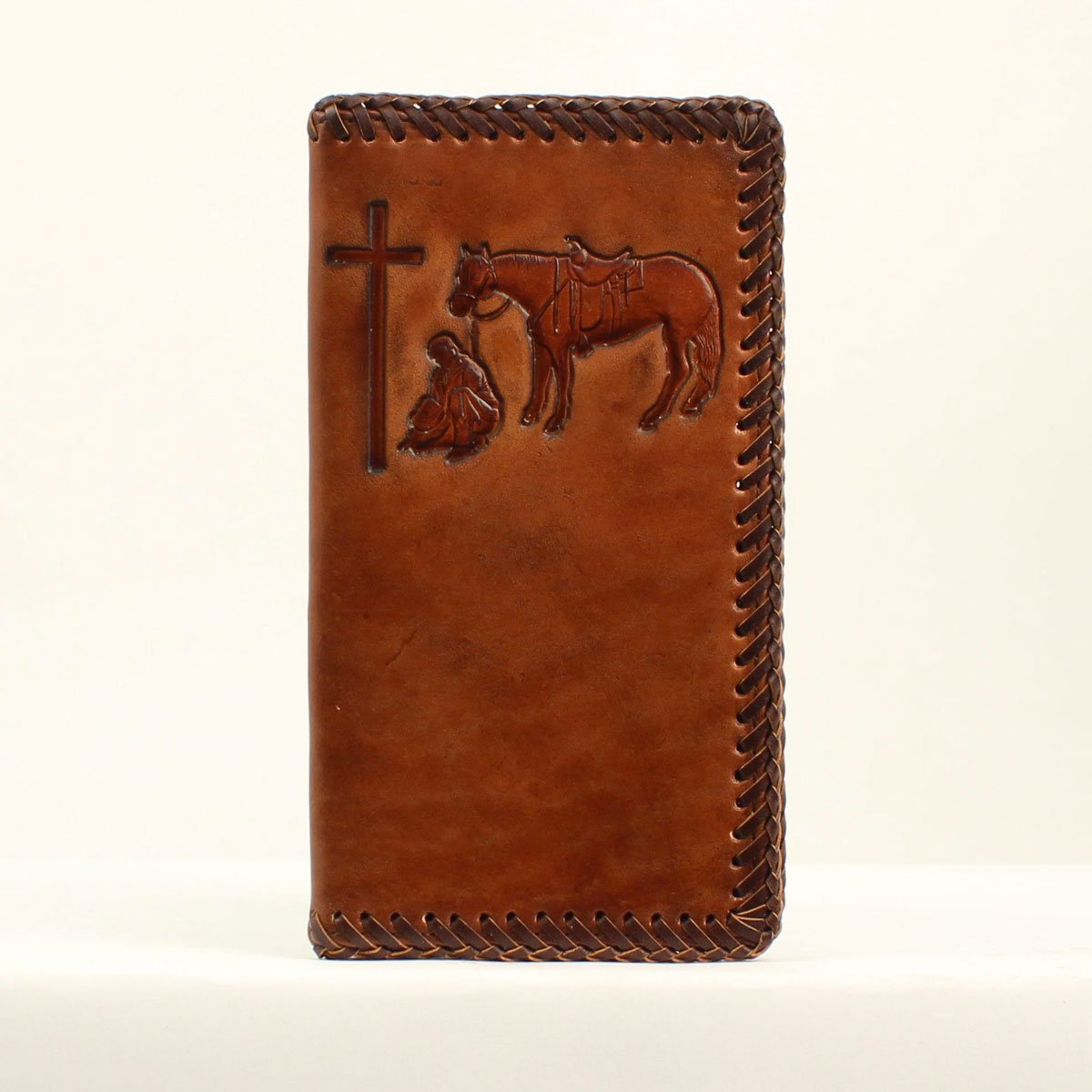 M&F WESTERN PRODUCTS ACCESSORIES PRAYING COWBOY RODEO WALLET