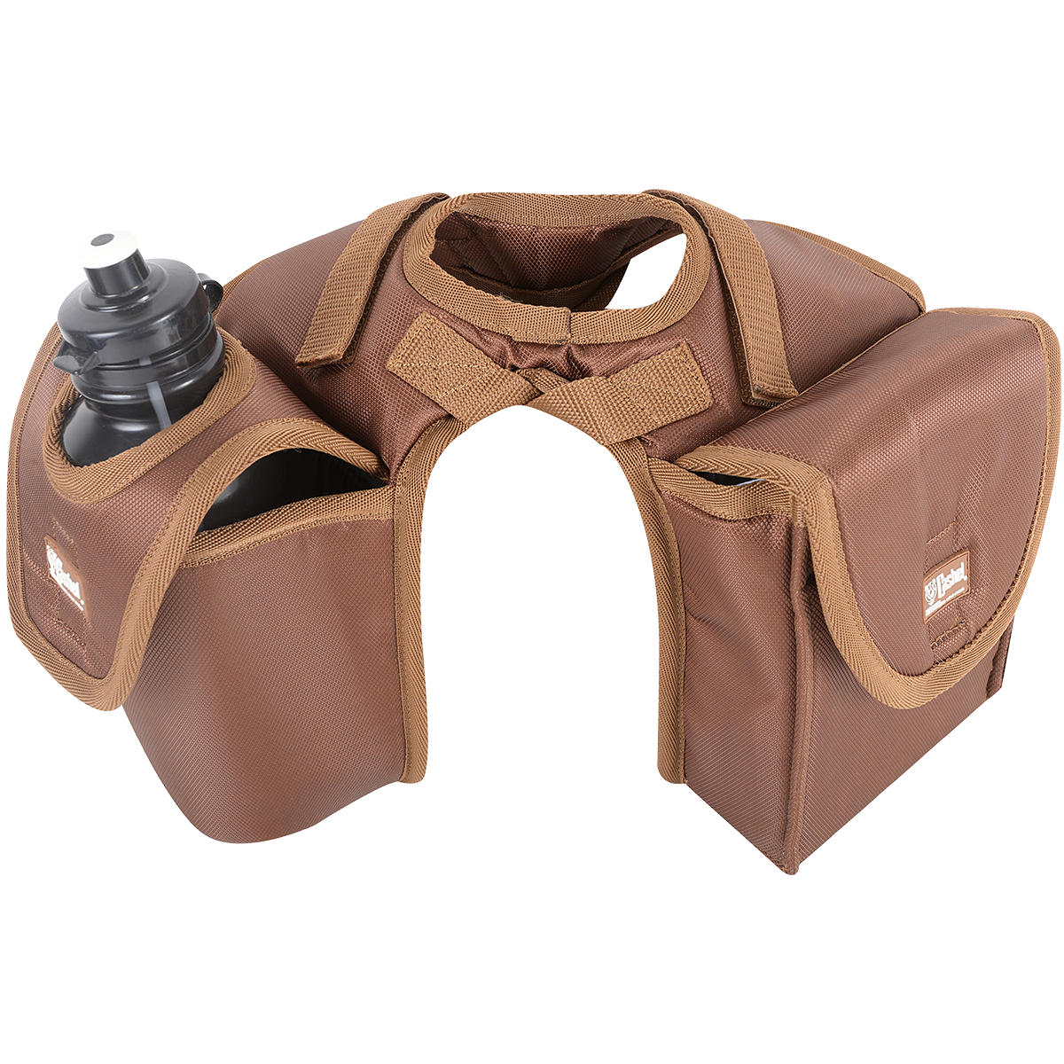 CLASSIC EQUINE TACK TACK BROWN SADDLE LUNCH BAG