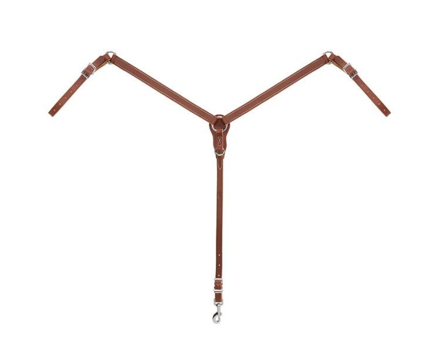 WEAVER LEATHER TACK SLIM RING IN PONY BREASTCOLLAR