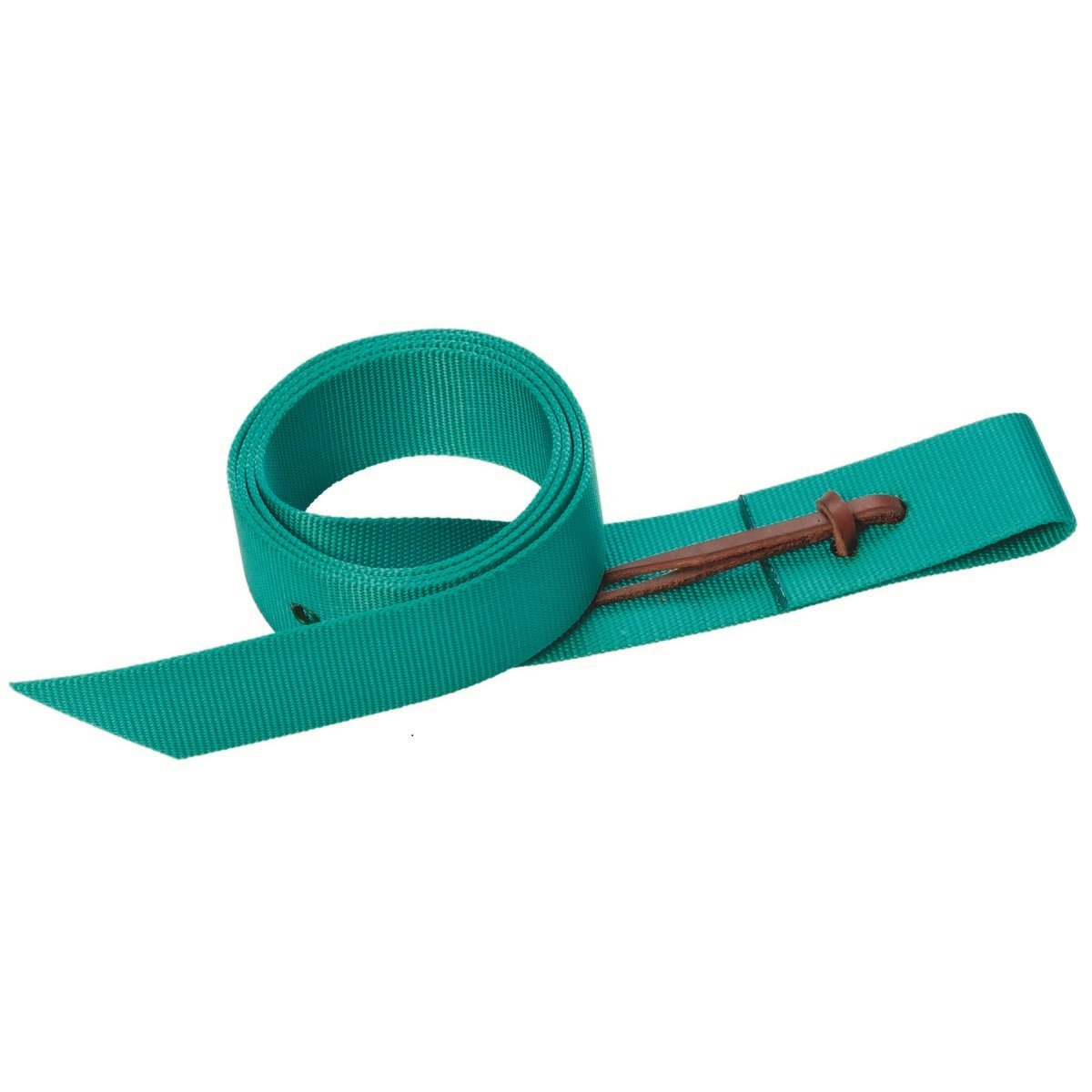 WEAVER LEATHER TACK EMER_GREEN SOLID NYLON CINCH TIE STRAP