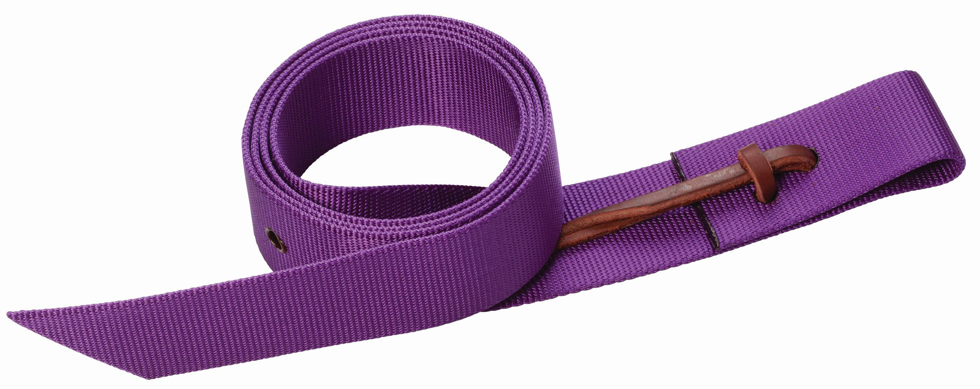 WEAVER LEATHER TACK PURPLE SOLID NYLON CINCH TIE STRAP