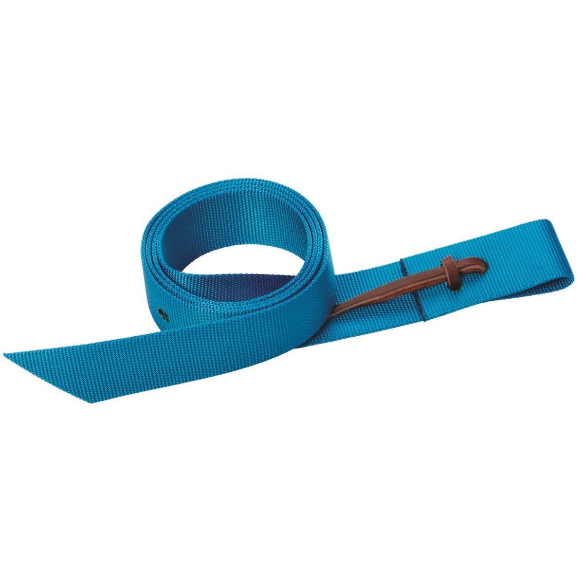 WEAVER LEATHER TACK HURR_BLUE SOLID NYLON CINCH TIE STRAP