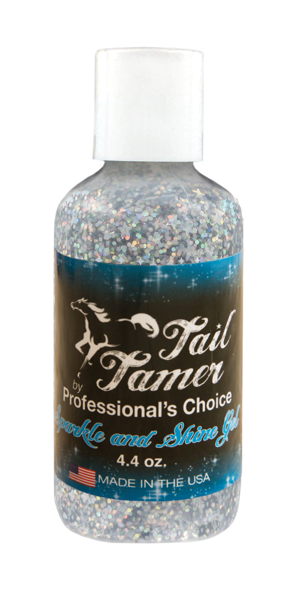 PROFESSIONALS CHOICE TACK SILVER SPARKLE & SHINE GEL