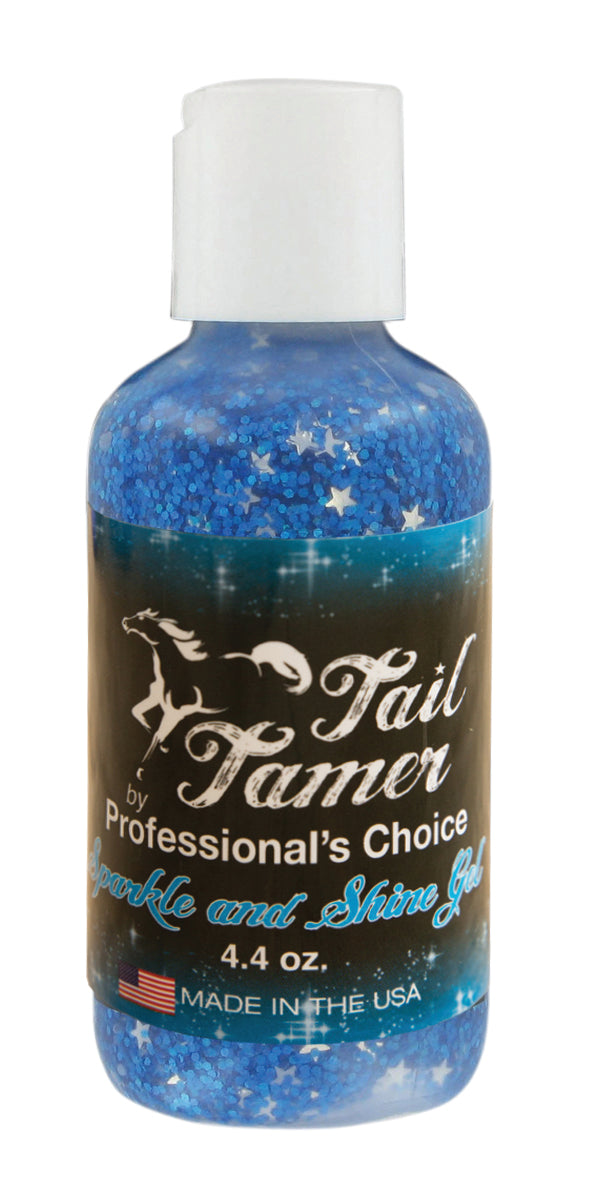 PROFESSIONALS CHOICE TACK BLUE SPARKLE & SHINE GEL