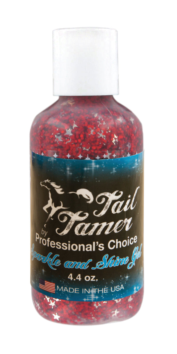 PROFESSIONALS CHOICE TACK RED SPARKLE & SHINE GEL