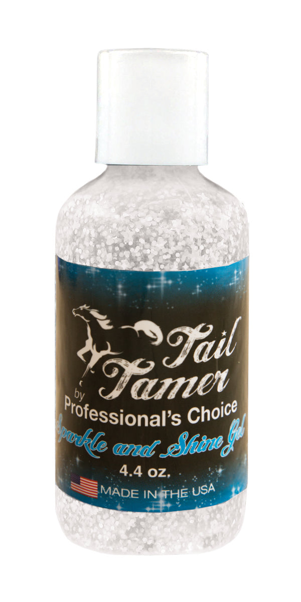 PROFESSIONALS CHOICE TACK WHITE SPARKLE & SHINE GEL