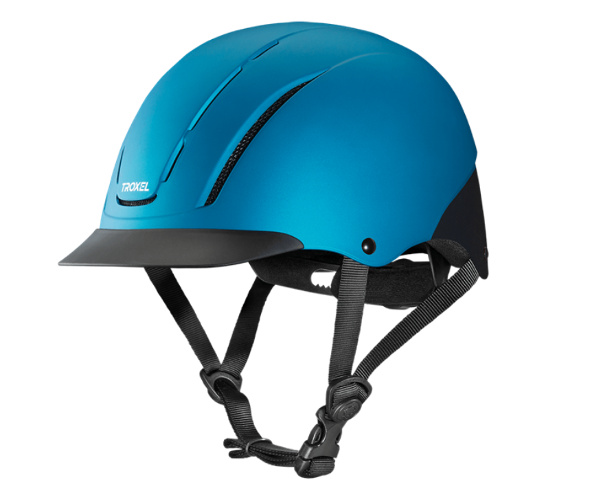 WEAVER LEATHER TACK TEAL / XS SPIRIT SOLIDS TROXEL HELMET